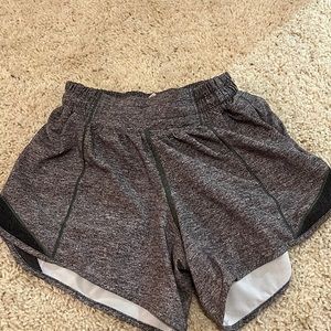 Grey lululemon shorts